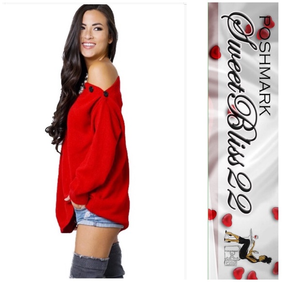 💄Red Sweater💄 - Picture 2 of 2